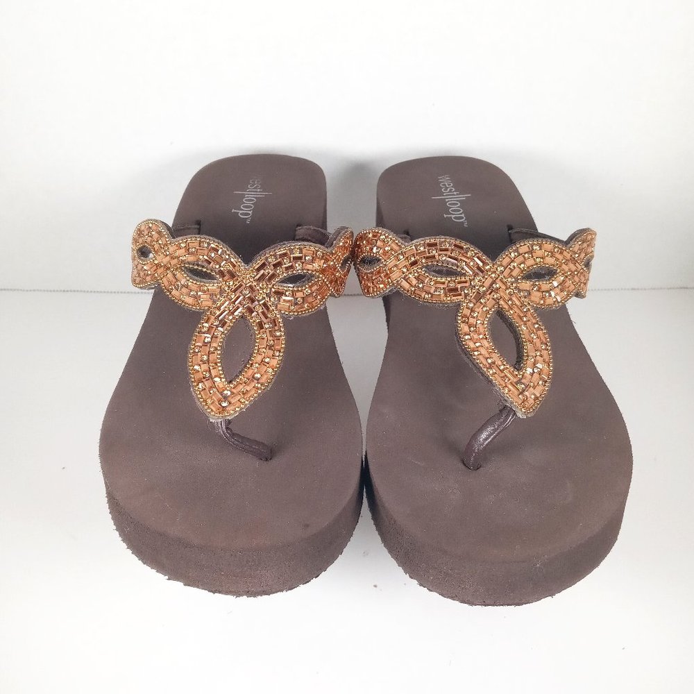 West Loop Womens Sandals Size 7m